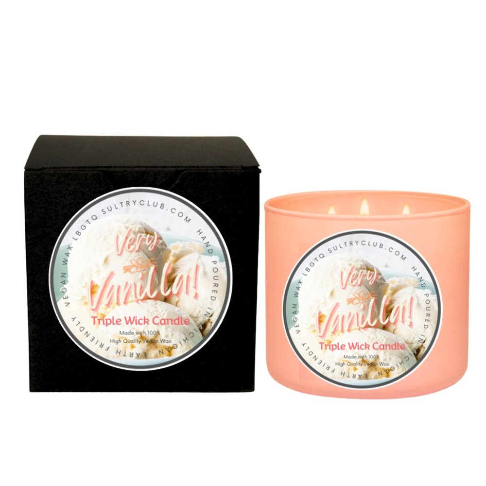 VERY VANILLA 3 WICK CANDLE